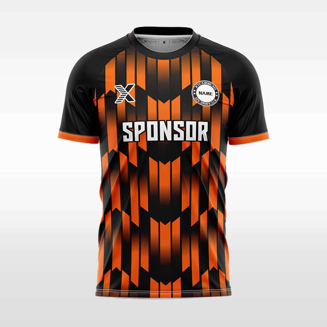 Cikers Sports Orange / S Meteor - Custom Design Soccer Jersey for Men Sublimation