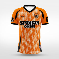 Cikers Sports orange / S Phantom Feather - Custom Soccer Jersey for Men Sublimation - WS201GYVX3