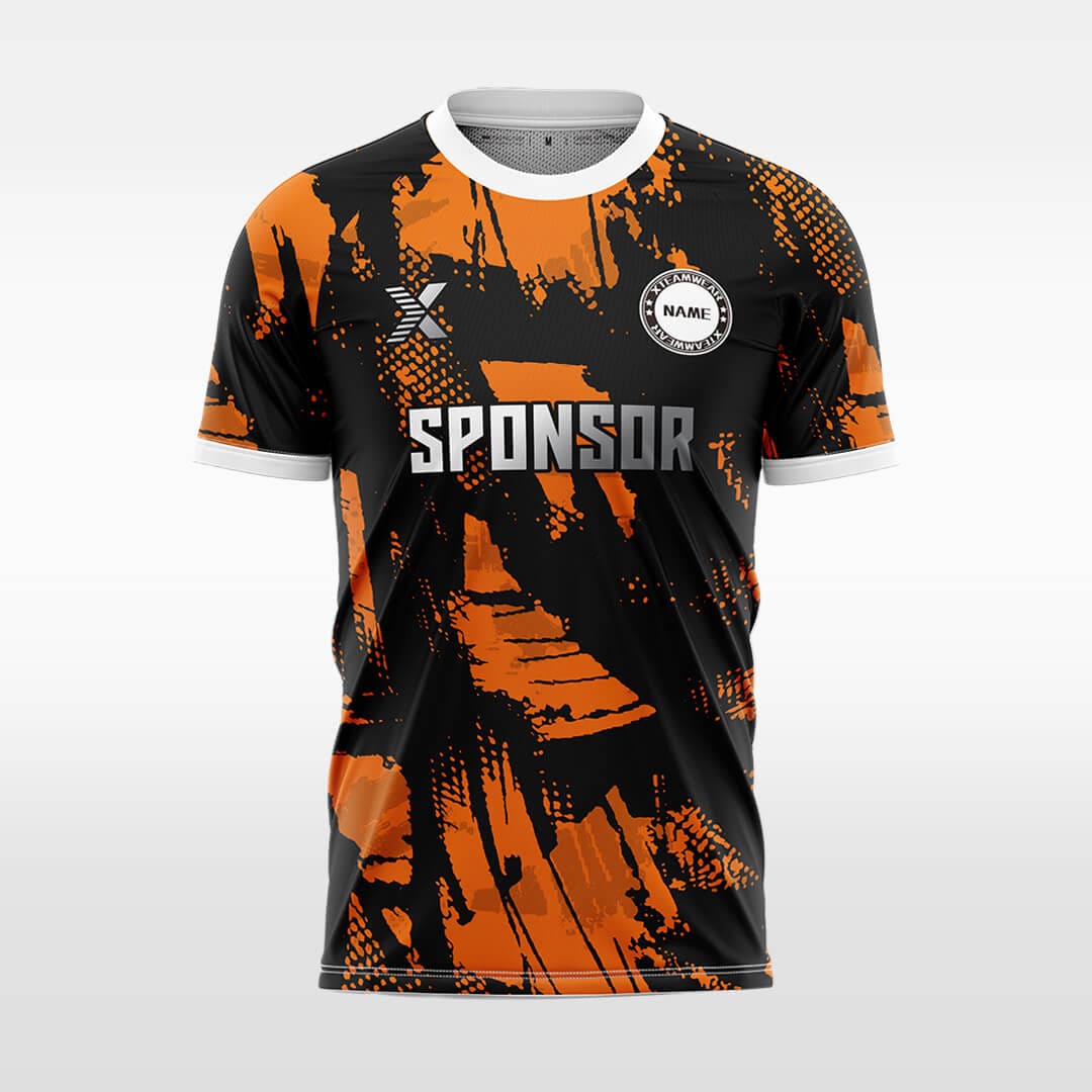 Cikers Sports Orange / S Venom - Custom Design Soccer Jersey for Men Sublimation