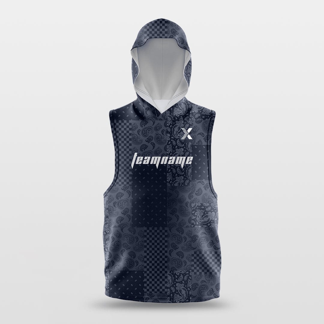 Cikers Sports Paisley - Customized Basketball Sleeveless Hoodies