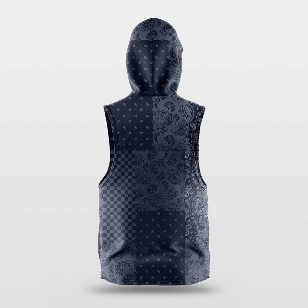 Cikers Sports Paisley - Customized Basketball Sleeveless Hoodies