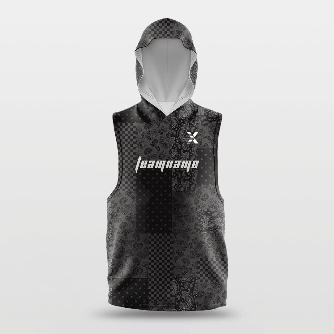 Cikers Sports Paisley - Customized Basketball Sleeveless Hoodies