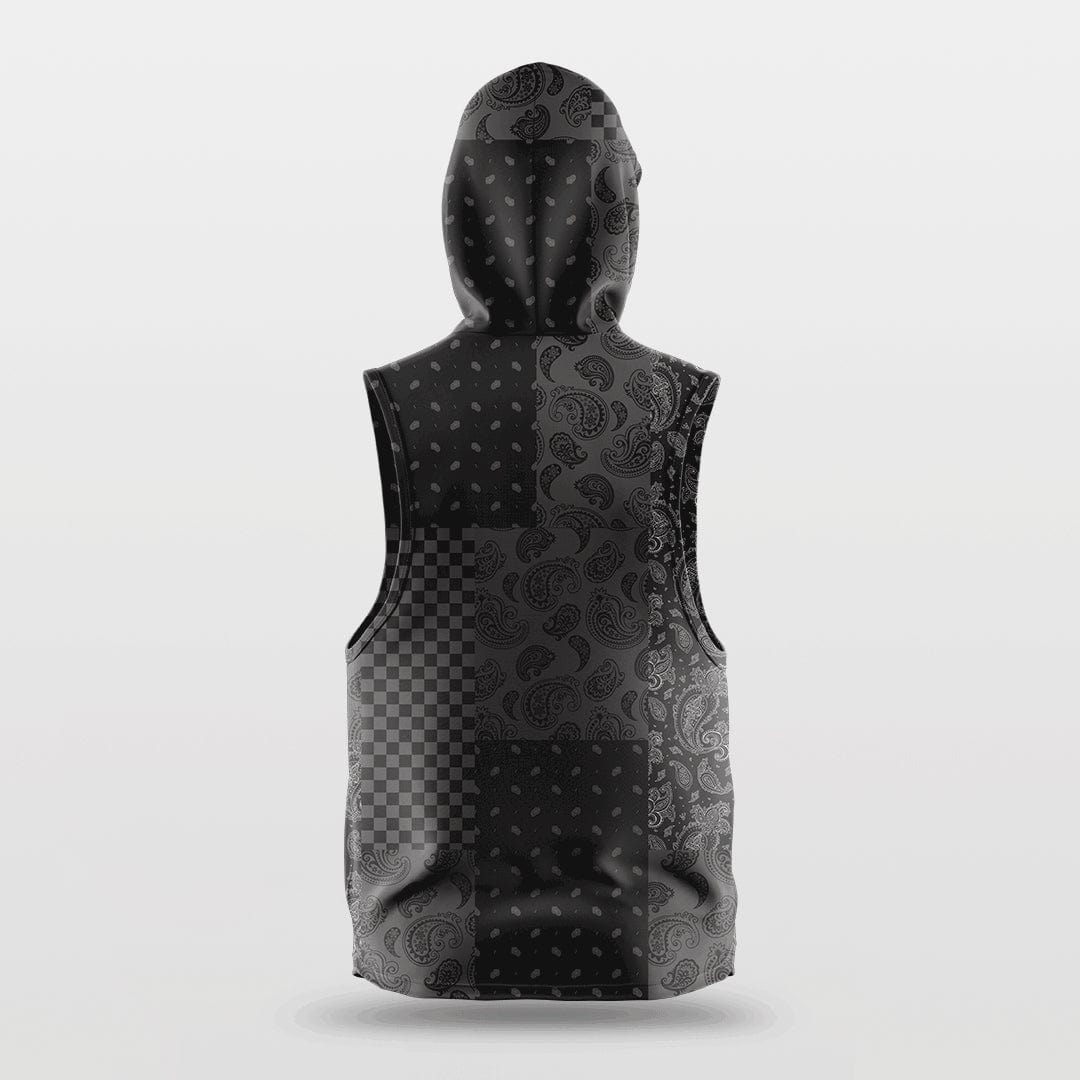 Cikers Sports Paisley - Customized Basketball Sleeveless Hoodies