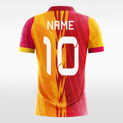 Cikers Sports Papaya - Custom Soccer Jersey for Men Sublimation