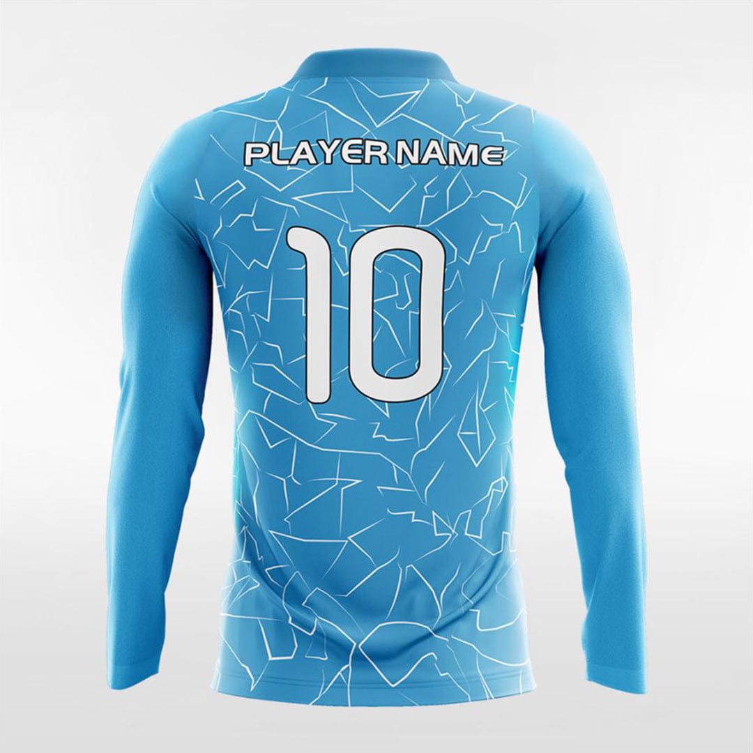 Cikers Sports Partenopei - Customized Kids Sublimated Long Sleeve Soccer Jersey