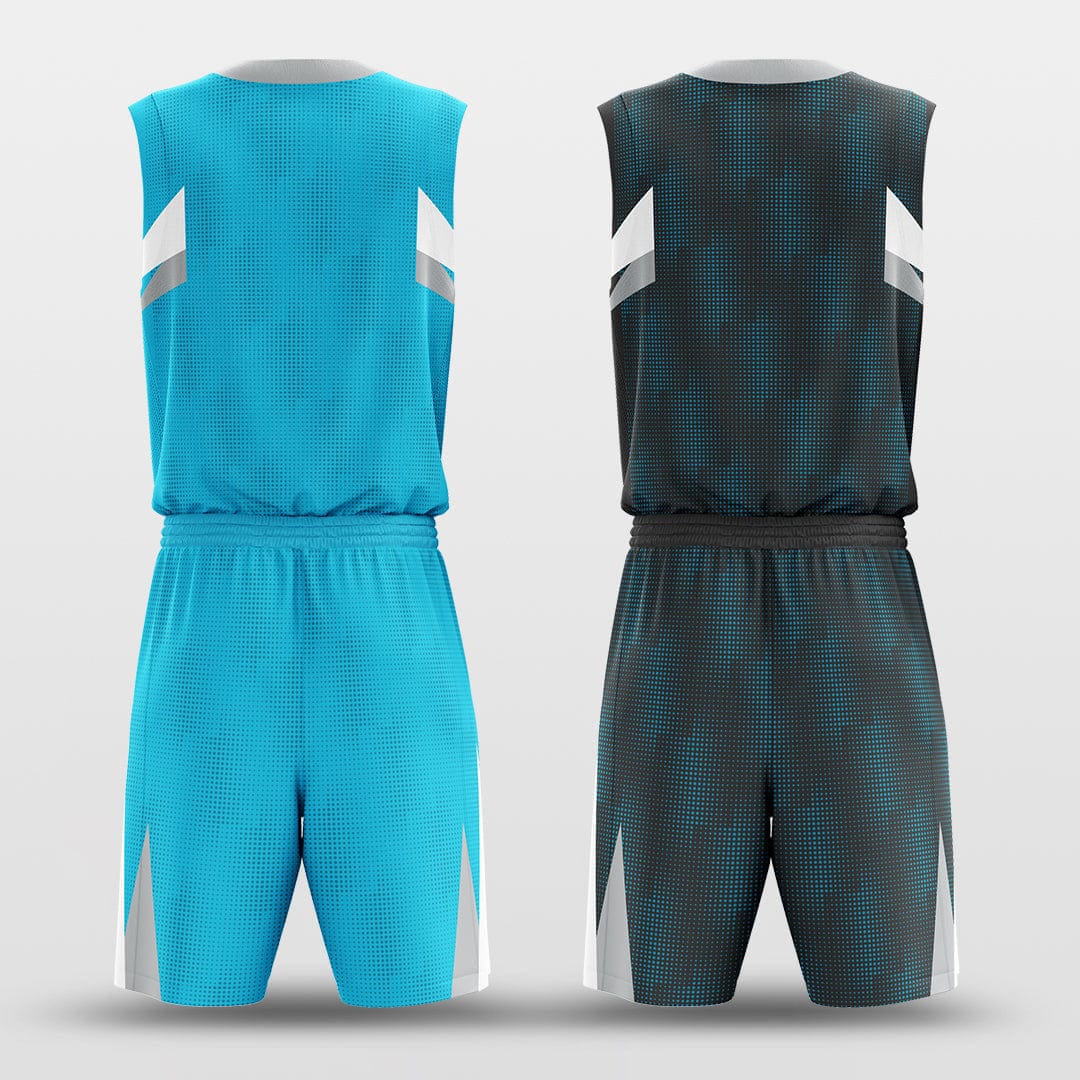 Cikers Sports Particles - Customized Reversible Sublimated Basketball Uniforms