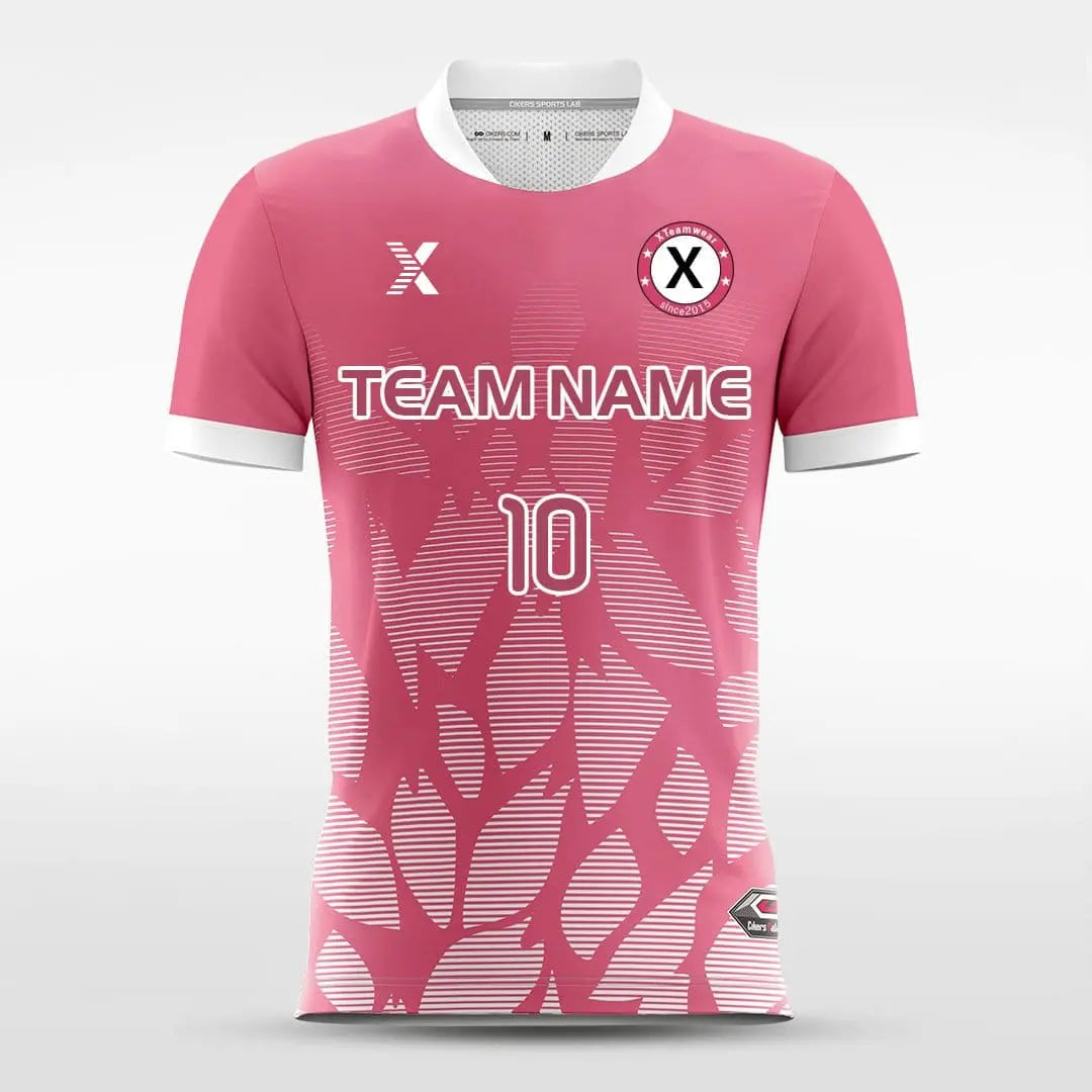 Cikers Sports Pink / S Alien Web - Customized Men's Sublimated Soccer Jersey