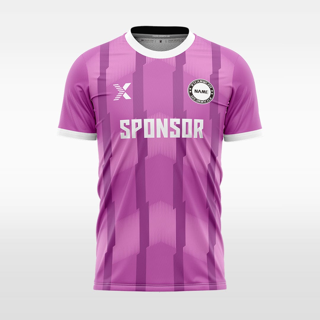 Cikers Sports Pink / S Conveyer - Custom Design Soccer Jersey for Men Sublimation