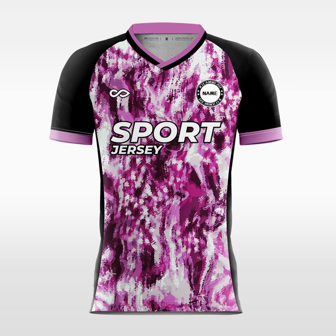 Cikers Sports Pink / S Gemstone - Custom Soccer Jersey for Men Sublimation FT060107S