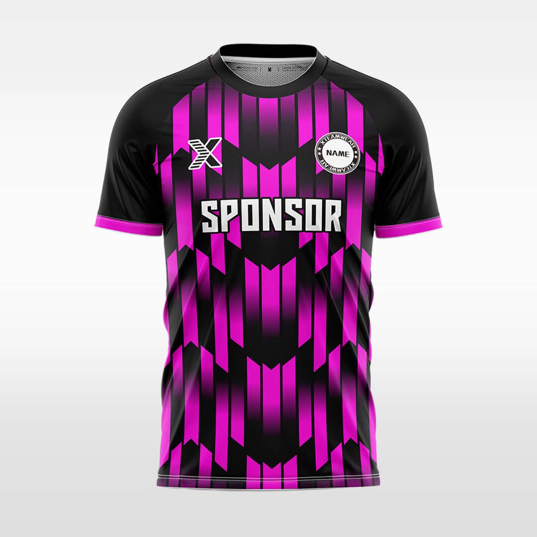Cikers Sports PInk / S Meteor - Custom Design Soccer Jersey for Men Sublimation