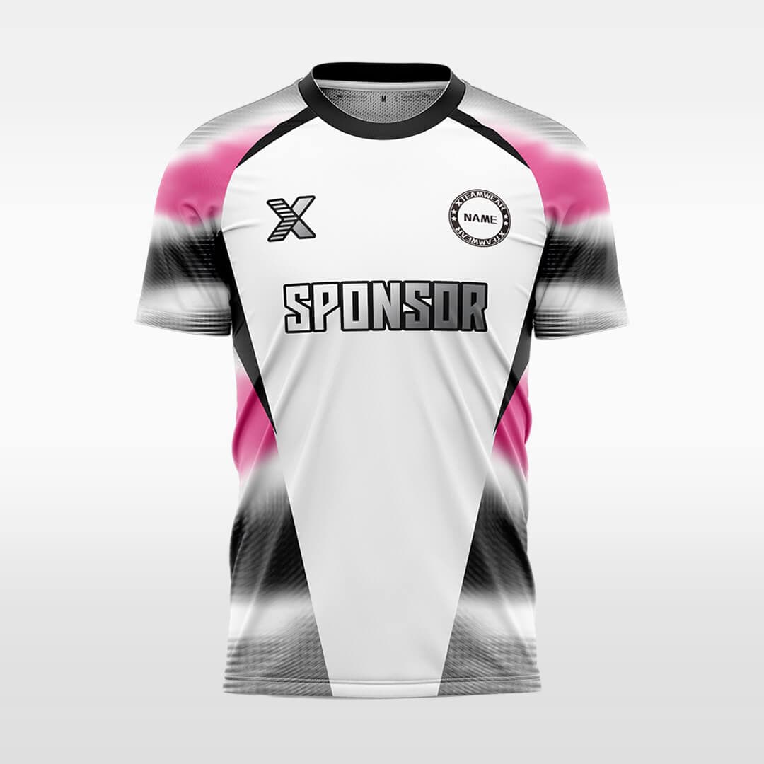Cikers Sports Pink / S Rhythm 3 - Custom Design Soccer Jersey for Men Sublimation
