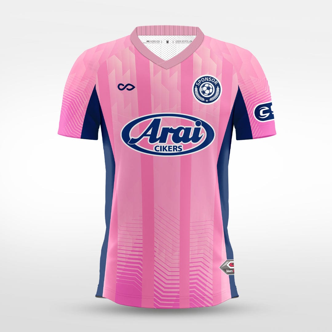 Cikers Sports pink / S Split Jade - Custom Soccer Jersey for Men Sublimation - WS201GYVF3