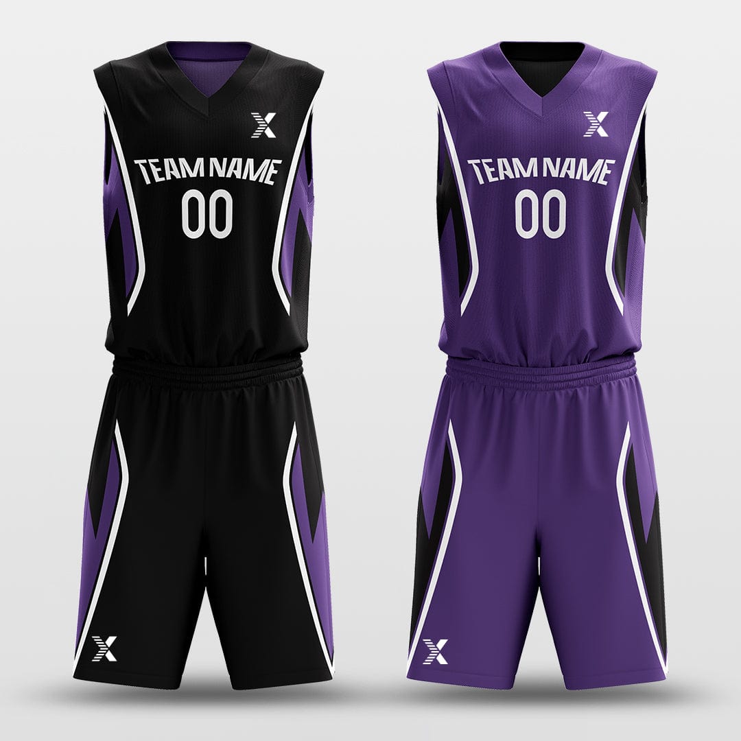 Cikers Sports Plume - Customized Reversible Sublimated Basketball Set