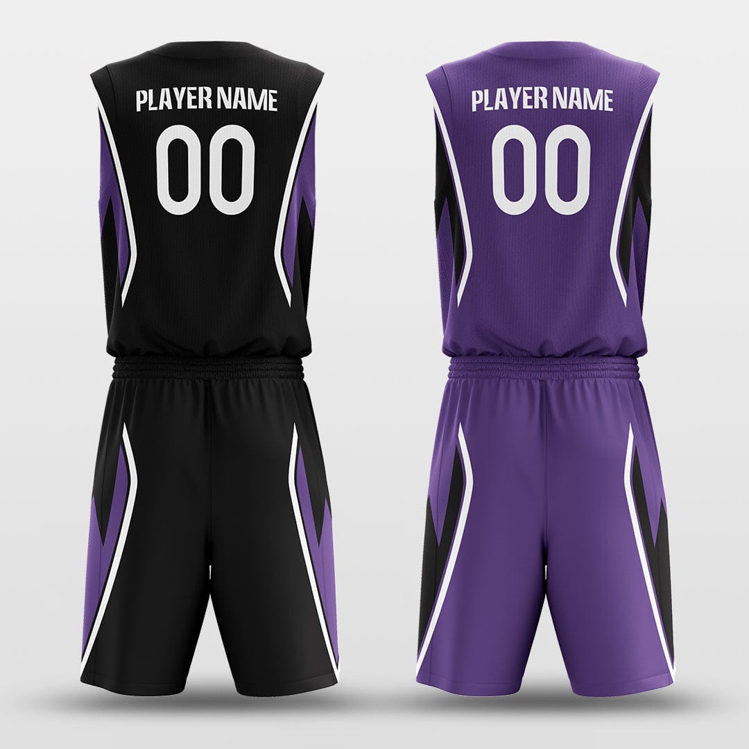 Cikers Sports Plume - Customized Reversible Sublimated Basketball Set