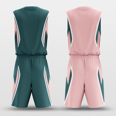 Cikers Sports Plume - Customized Reversible Sublimated Basketball Set