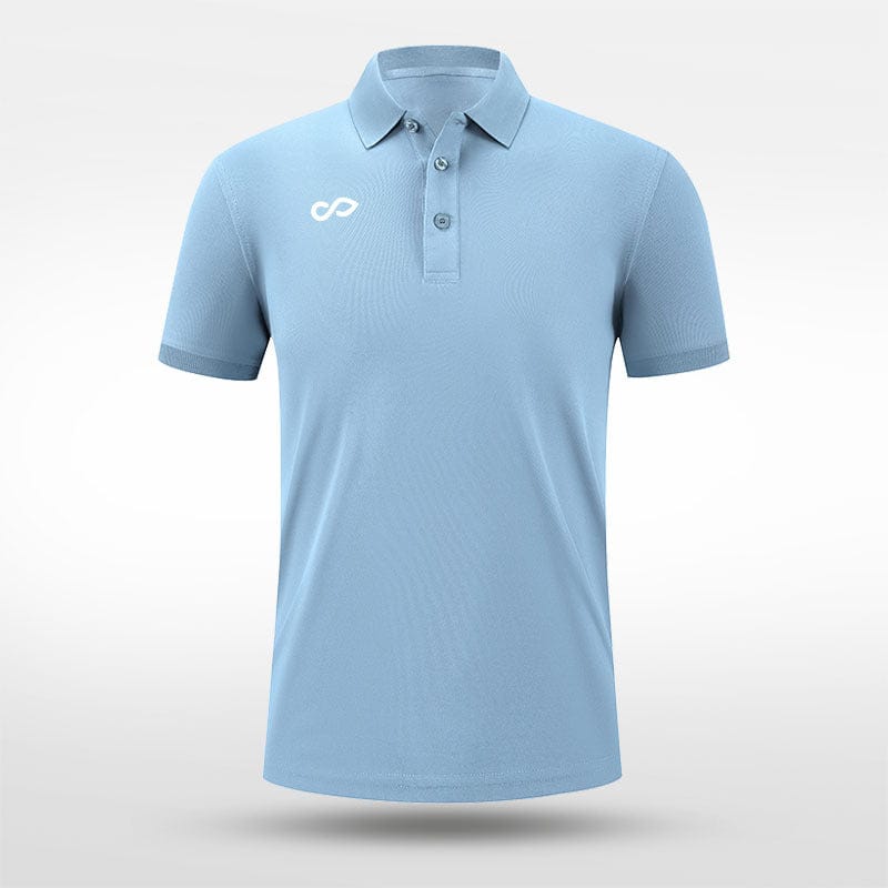 Cikers Sports polo Aqua Blue / S Zephyr  Quick‑Dry  POLO Shirt - AL708ZFSG3