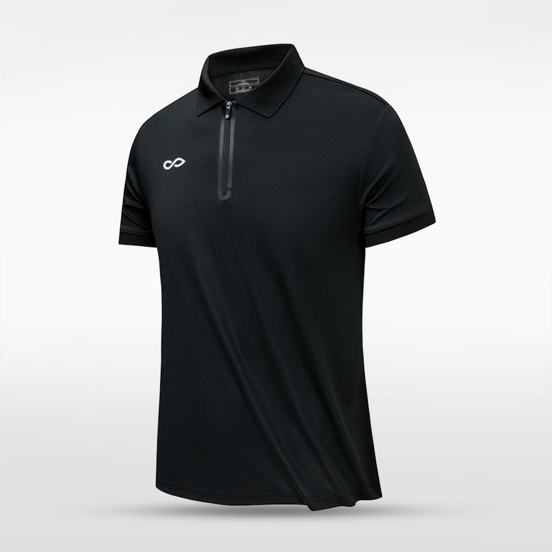 Cikers Sports polo Black / S Starlink - Adult Zipped Polo Shirt