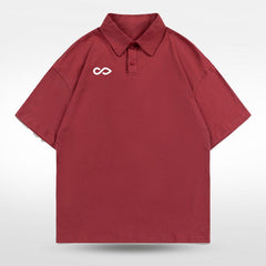 Cikers Sports polo Brick Red / S Zephyr  100% Cotton POLO Shirt - AL708ZFCM3