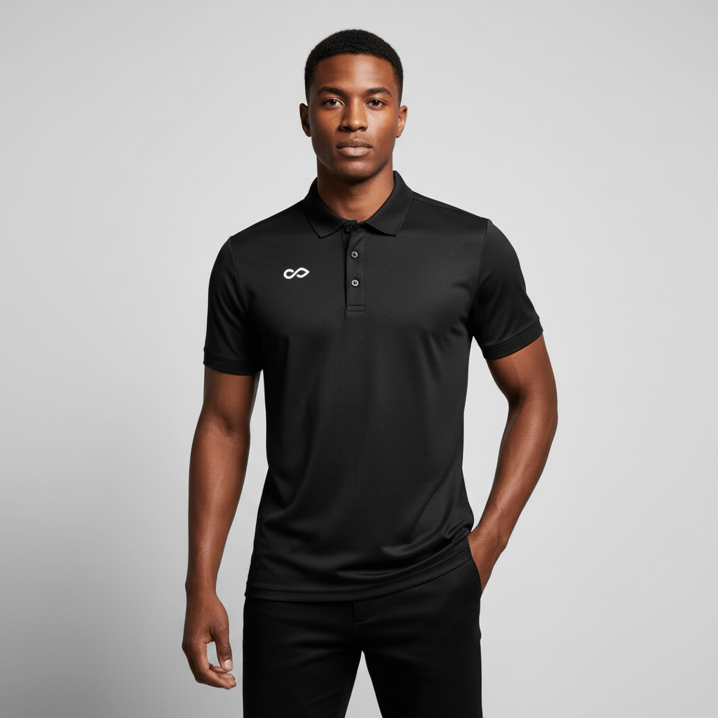 Cikers Sports polo Exquisite plaid polo shirt | Seamless heat bonding