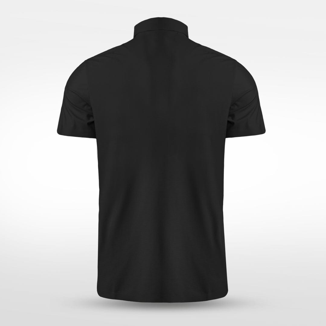 Cikers Sports polo Exquisite plaid polo shirt | Seamless heat bonding