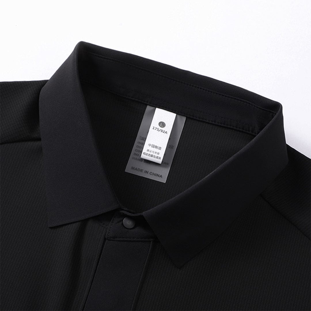 Cikers Sports polo Exquisite plaid polo shirt | Seamless heat bonding