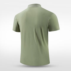 Cikers Sports polo Exquisite plaid polo shirt | Seamless heat bonding