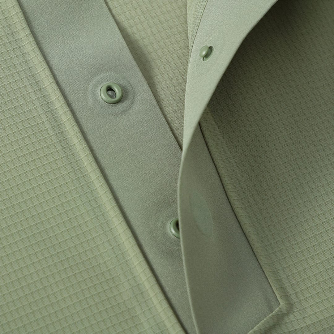 Cikers Sports polo Exquisite plaid polo shirt | Seamless heat bonding