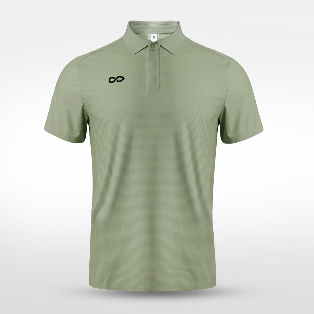 Cikers Sports polo Light green / S Exquisite plaid polo shirt | Seamless heat bonding