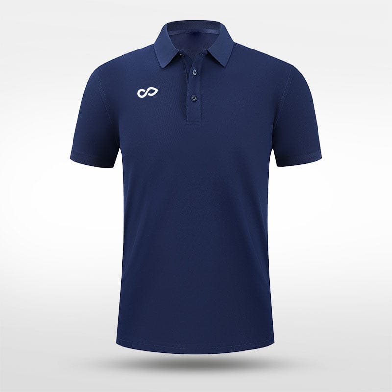 Cikers Sports polo Navy Blue / S Zephyr  Quick‑Dry  POLO Shirt - AL708ZFSG3