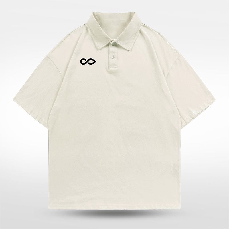 Cikers Sports polo Off‑White / S Zephyr  100% Cotton POLO Shirt - AL708ZFCM3
