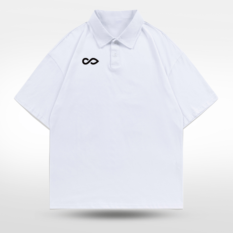 Cikers Sports polo Pure White / S Zephyr  100% Cotton POLO Shirt - AL708ZFCM3