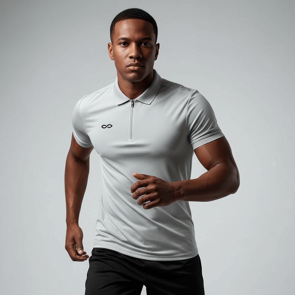 Cikers Sports polo Starlink - Adult Zipped Polo Shirt - AL203ZEHH3