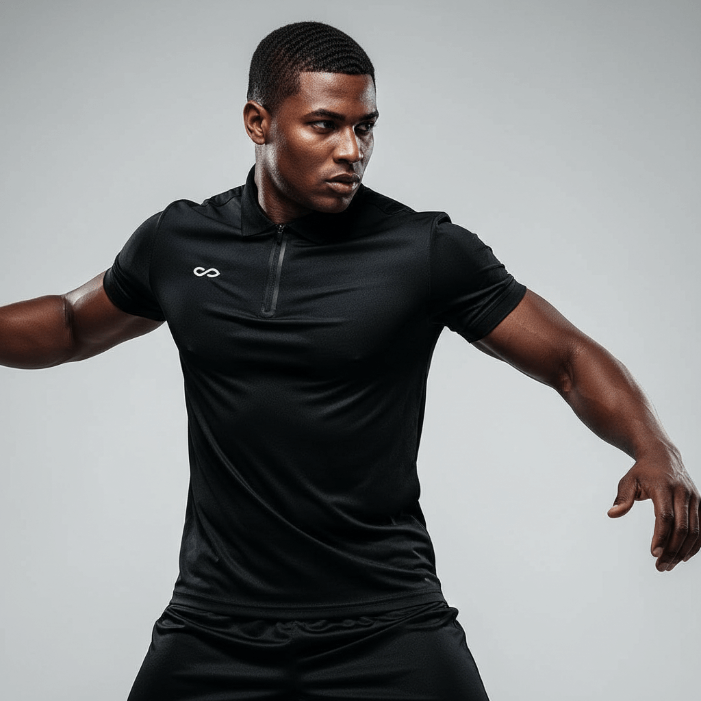Cikers Sports polo Starlink - Adult Zipped Polo Shirt - AL203ZEHH3