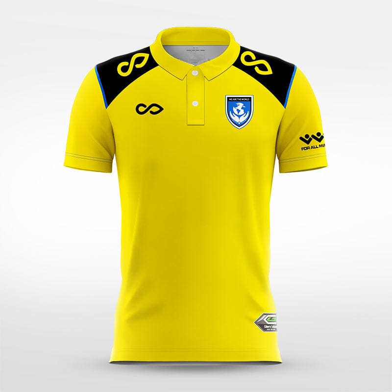 Cikers Sports polo yellow / S HuntShield Sublimated Polo Jersey - WS708GCLD3