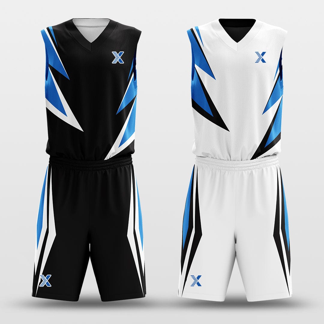Cikers Sports Power Stone - Customized Reversible Sublimated Basketball Set