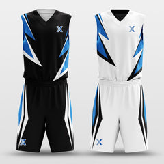 Cikers Sports Power Stone - Customized Reversible Sublimated Basketball Set