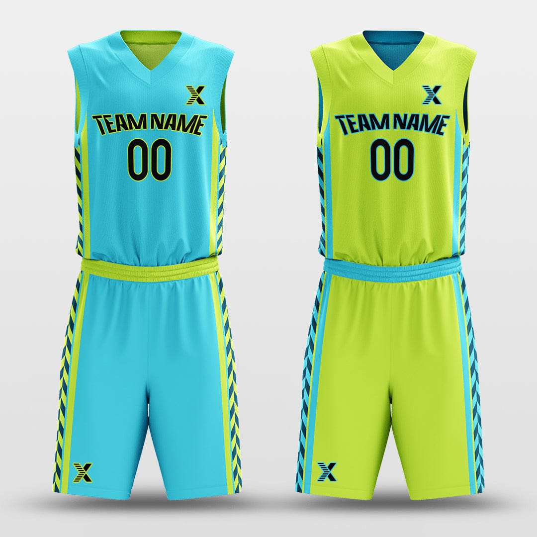 Cikers Sports Protection - Customized Reversible Sublimated Basketball Set