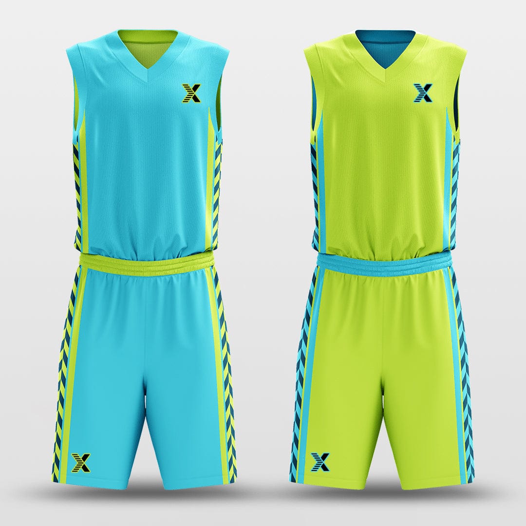Cikers Sports Protection - Customized Reversible Sublimated Basketball Set