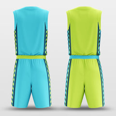 Cikers Sports Protection - Customized Reversible Sublimated Basketball Set