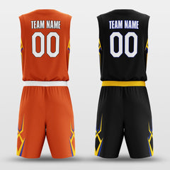 Cikers Sports Pules - Customized Reversible Sublimated Basketball Set