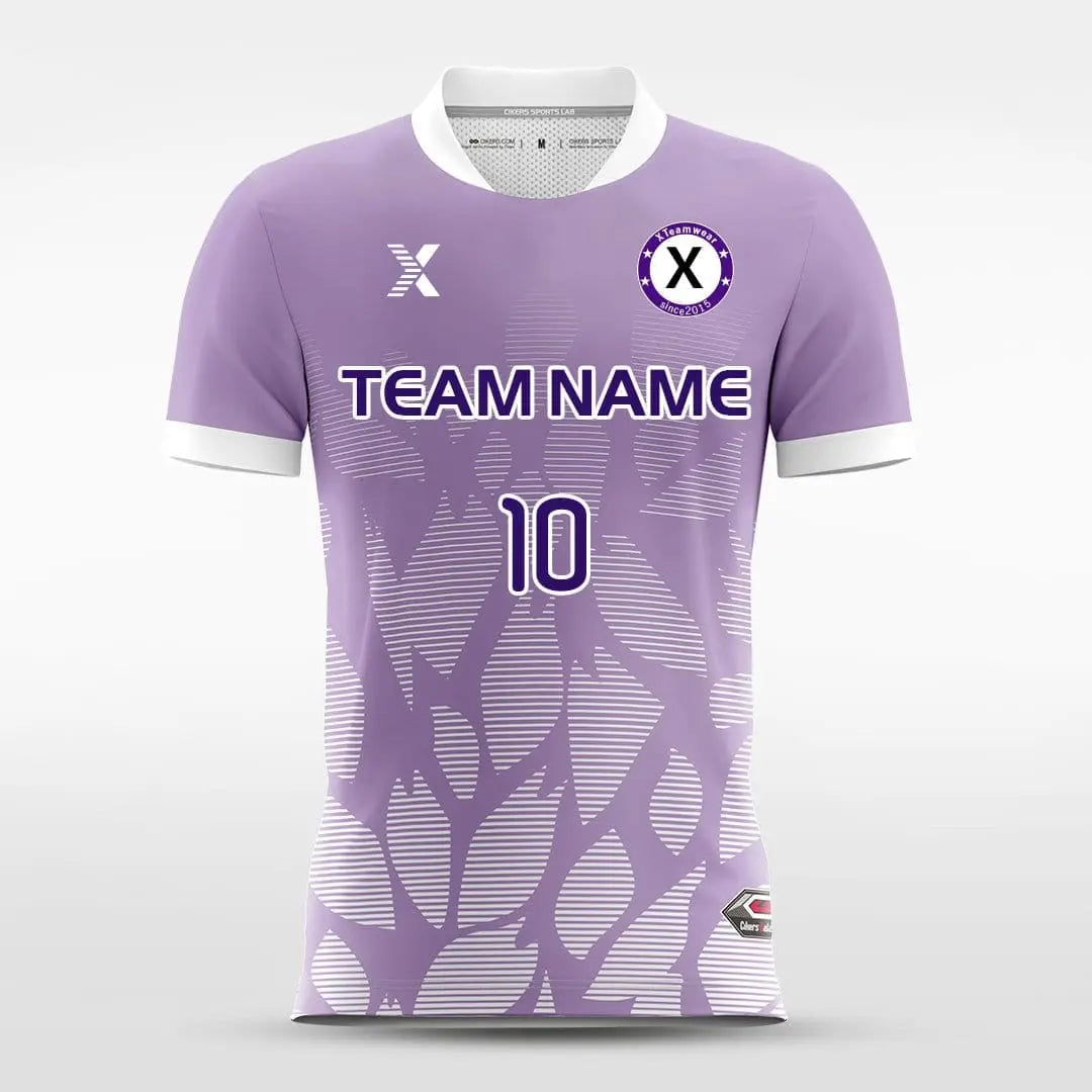 Cikers Sports Purple / S Alien Web - Customized Men's Sublimated Soccer Jersey
