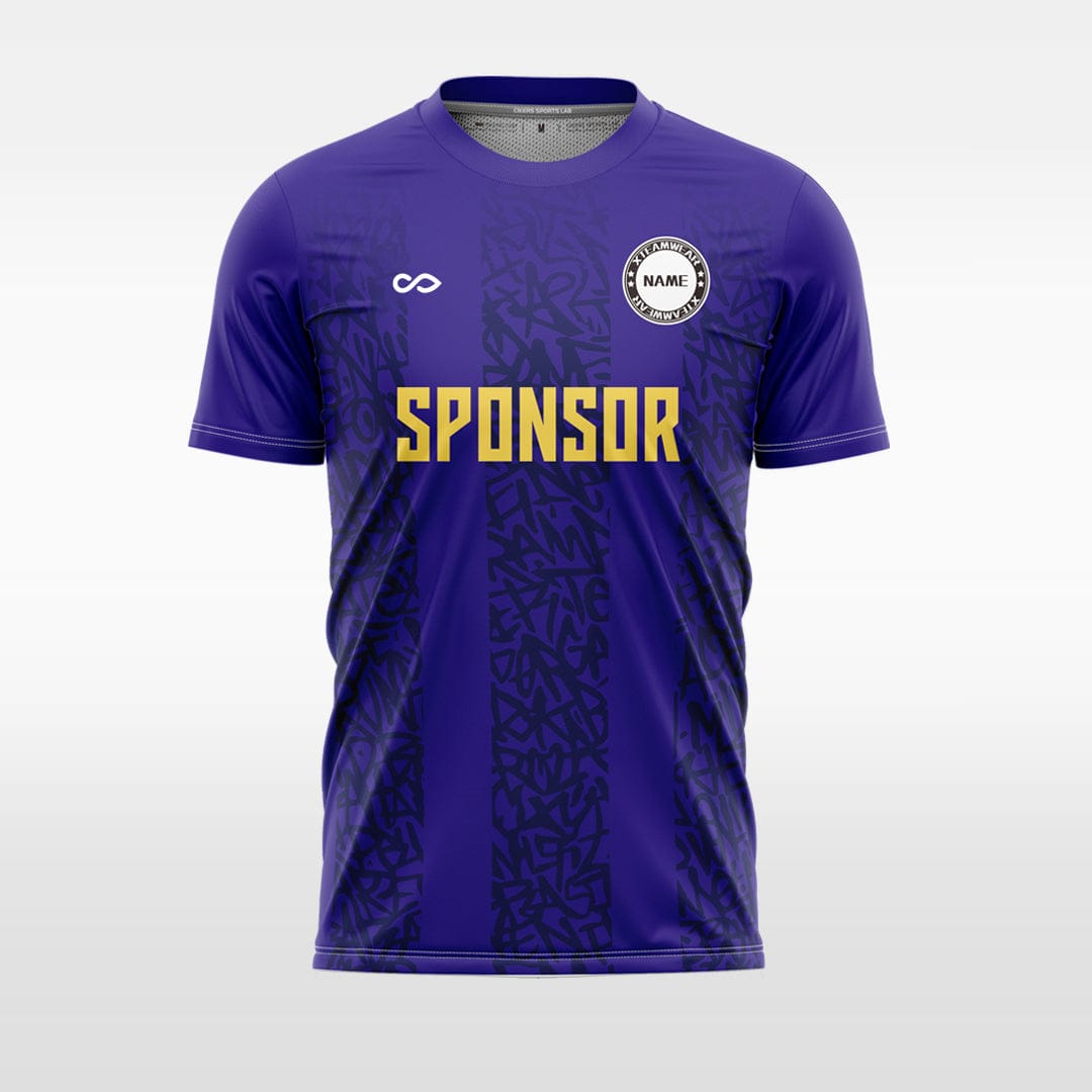 Cikers Sports purple / S Disorder - Custom Soccer Jersey for Men Sublimation