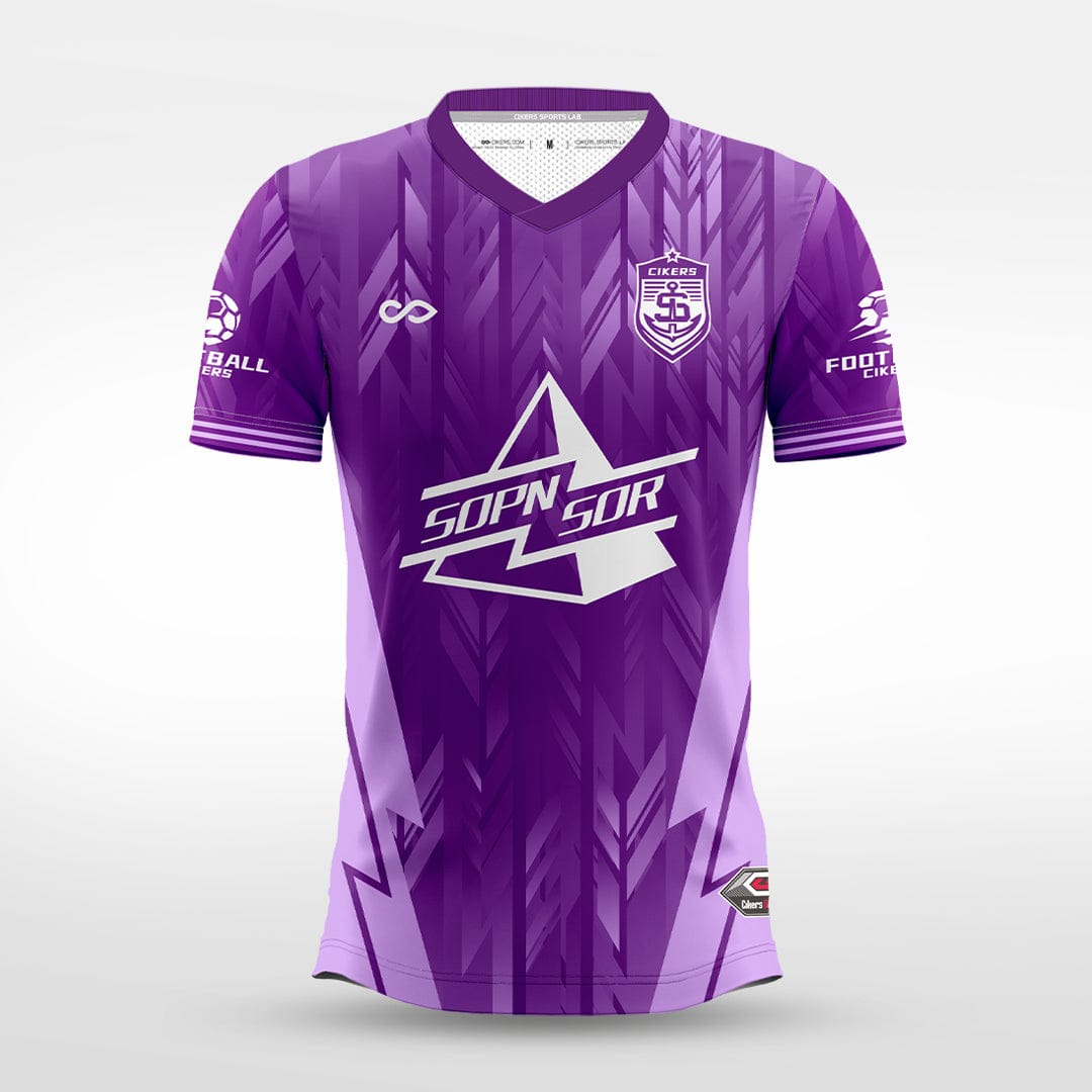 Cikers Sports purple / S Wheat Plain- Custom Soccer Jersey for Men Sublimation - WS201GYVC3