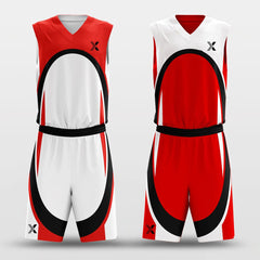 Cikers Sports Racing Games - Customized Reversible Sublimated Basketball Set