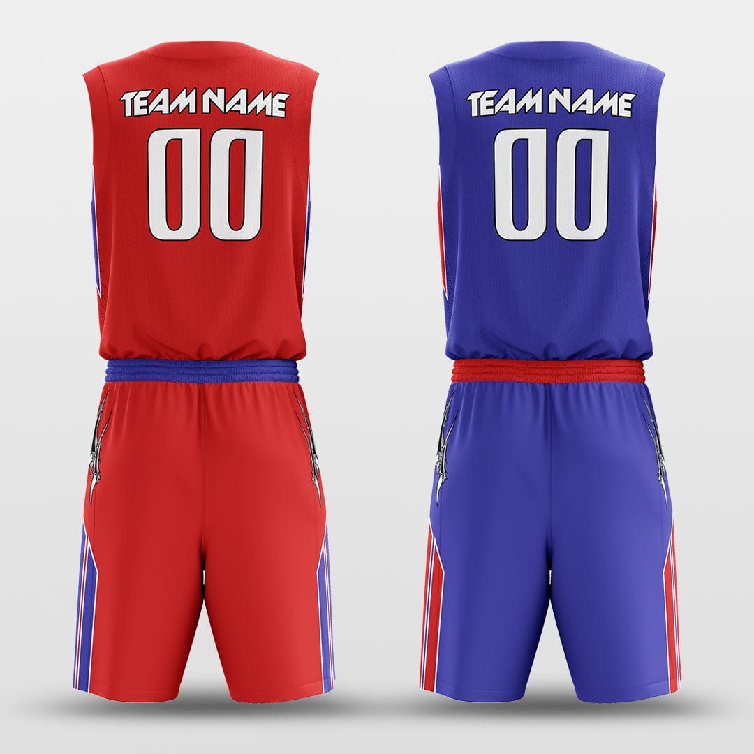 Cikers Sports Raptors - Customized Reversible Sublimated Basketball Set