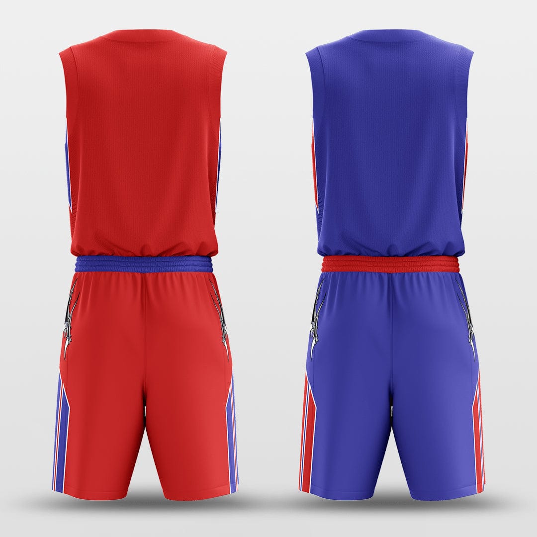 Cikers Sports Raptors - Customized Reversible Sublimated Basketball Set