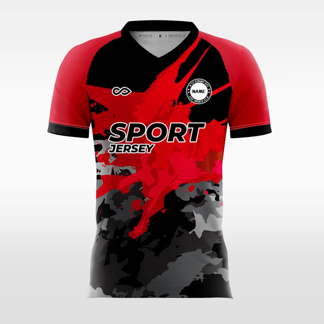 Cikers Sports Red / S Armor - Custom Soccer Jersey for Men Sublimation FT060310S