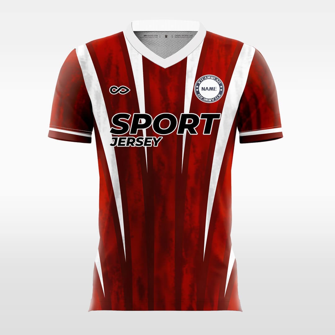 Cikers Sports Red / S Azure Dream - Custom Soccer Jersey for Men Sublimation FT060137S