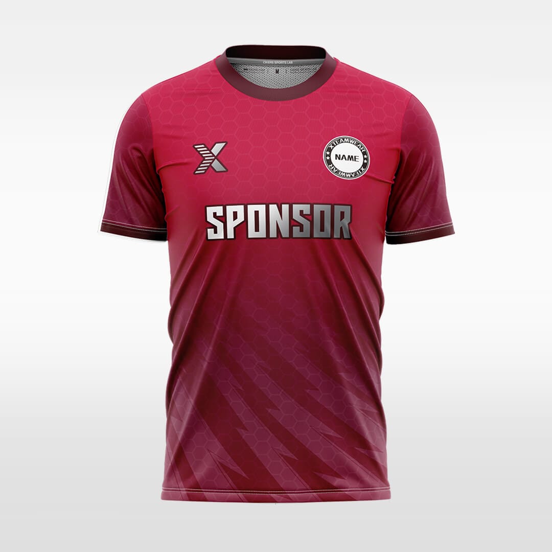 Cikers Sports Red / S Beehive - Custom Design Soccer Jersey for Men Sublimation