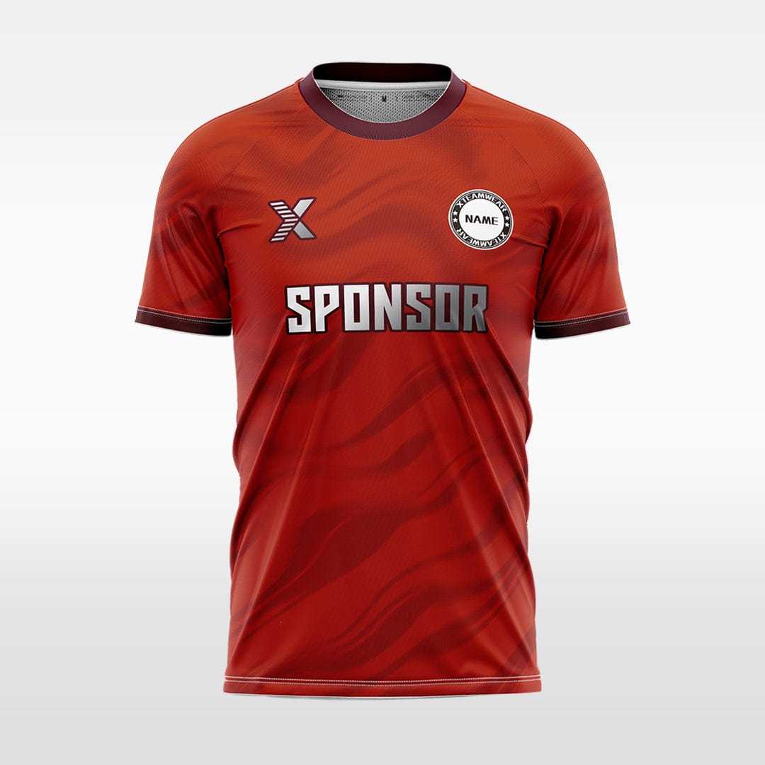 Cikers Sports Red / S Breeze - Custom Design Soccer Jersey for Men Sublimation